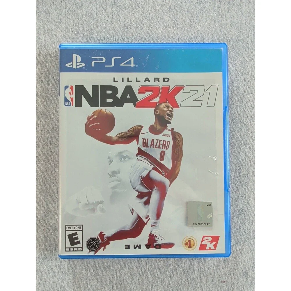 Lot Of 3 PS4 NBA With Playbook Anthony Davis, Lillard, Kyrie Erving